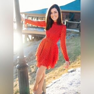 Kiel James Patrick 100% Silk Sweetheart Dress